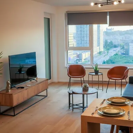 Apartament Premium New With Panoramic Castle View Bratysława