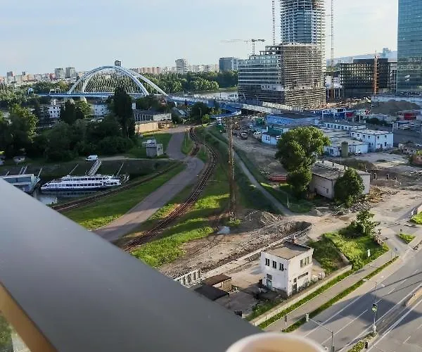 Apartament Premium New With Panoramic Castle View Bratysława
